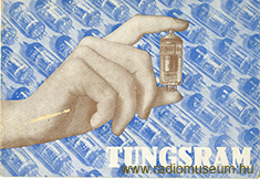 Tungsram miniatűr rádiócsövek 1949